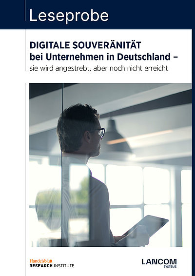 Ausschnitt vom Titelblatt der Studie zur "digitalen Souveränität"